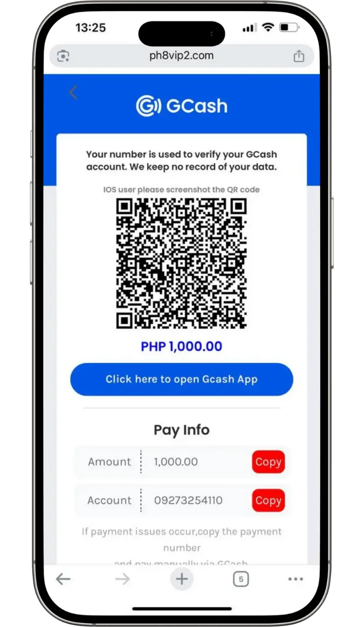 Ph8 Deposito Guide: Mabilis, Madali at Secure na Pag-top up 4 Ph8 Deposito Gcash account